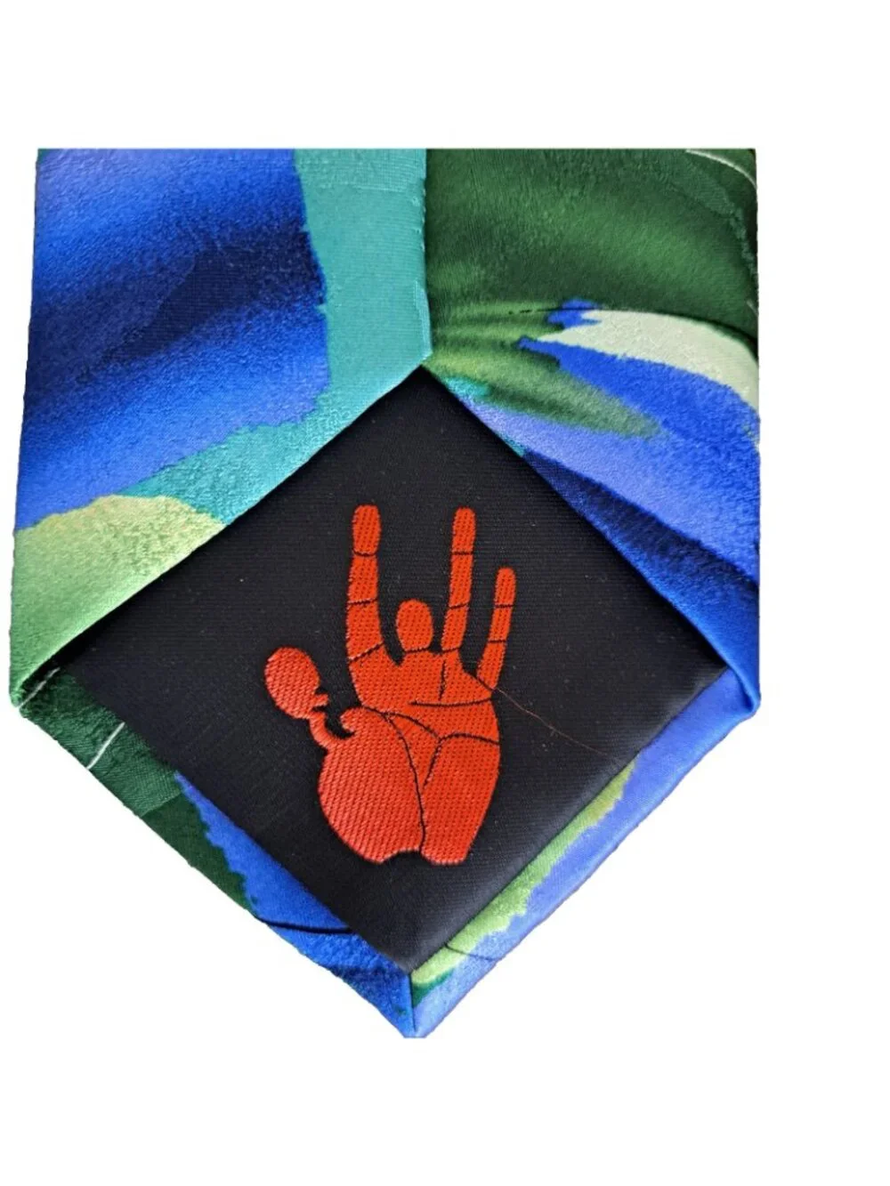 J.Garcia Men's Silk Tie Desert Storm Collector's Edition